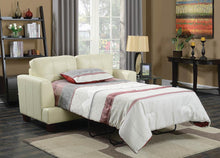 Load image into Gallery viewer, Samuel Transitional Cream Loveseat Sleeper - Ego Home Furniture