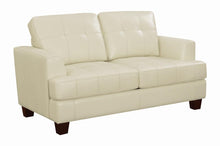 Load image into Gallery viewer, Samuel Transitional Cream Loveseat Sleeper - Ego Home Furniture