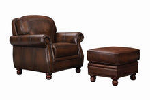 Load image into Gallery viewer, Montbrook Traditional Hand Rubbed Brown Ottoman - Ego Home Furniture