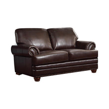 Load image into Gallery viewer, Colton Traditional Brown Loveseat - Ego Home Furniture