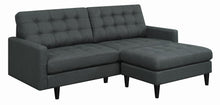 Load image into Gallery viewer, Kesson Mid-Century Modern Charcoal Sofa - Ego Home Furniture