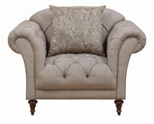 Load image into Gallery viewer, Alasdair Traditional Light Brown Arm Chair - Ego Home Furniture