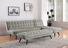 Load image into Gallery viewer, Natalia Mid-Century Modern Dove Grey Sofa - Ego Home Furniture