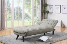 Load image into Gallery viewer, Natalia Mid-Century Modern Dove Grey Chaise - Ego Home Furniture