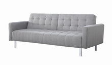Load image into Gallery viewer, Transitional Light Grey Tufted Sofa Bed - Ego Home Furniture