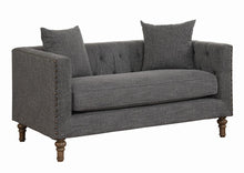 Load image into Gallery viewer, Ellery Grey Loveseat - Ego Home Furniture
