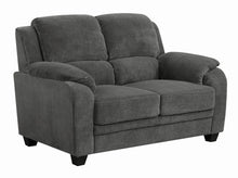 Load image into Gallery viewer, Northend Casual Charcoal Loveseat - Ego Home Furniture