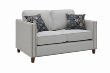 Load image into Gallery viewer, Coltrane Transitional Putty Tone Loveseat - Ego Home Furniture