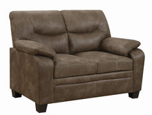 Load image into Gallery viewer, Meagan Casual Brown Loveseat - Ego Home Furniture