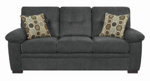 Load image into Gallery viewer, Fairbairn Casual Charcoal Sofa - Ego Home Furniture