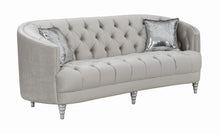 Load image into Gallery viewer, Avonlea Traditional Grey and Chrome Sofa - Ego Home Furniture