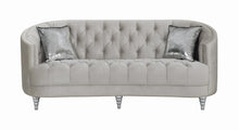 Load image into Gallery viewer, Avonlea Traditional Grey and Chrome Sofa - Ego Home Furniture