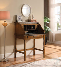 Load image into Gallery viewer, Palmetto Warm Honey Roll Top Secretary Desk - Ego Home Furniture