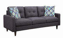 Load image into Gallery viewer, Watsonville Retro Grey Sofa - Ego Home Furniture