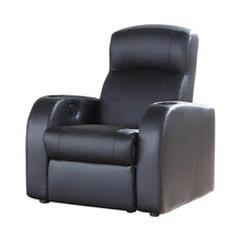 Load image into Gallery viewer, Cyrus Home Theater Black Recliner - Ego Home Furniture