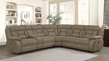 Load image into Gallery viewer, Camargue Casual Tan Motion Sectional - Ego Home Furniture
