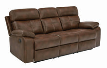 Load image into Gallery viewer, Damiano Transitional Brown Motion Sofa - Ego Home Furniture