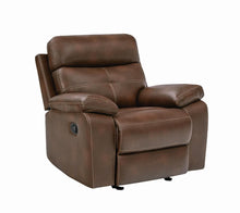 Load image into Gallery viewer, Damiano Brown Faux Leather Recliner - Ego Home Furniture