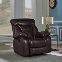 Load image into Gallery viewer, Zimmerman Casual Dark Brown Glider Recliner - Ego Home Furniture