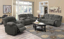 Load image into Gallery viewer, Weissman Grey Reclining Sofa - Ego Home Furniture