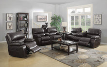 Load image into Gallery viewer, Willemse Chocolate Reclining Sofa With Drop Down Table - Ego Home Furniture