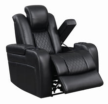 Load image into Gallery viewer, Delangelo Black Power Motion Recliner - Ego Home Furniture