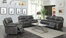 Load image into Gallery viewer, Ravenna Casual Charcoal Power Loveseat - Ego Home Furniture