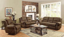Load image into Gallery viewer, Sir Rawlinson Brown Reclining Sofa - Ego Home Furniture