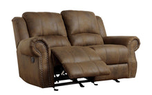 Load image into Gallery viewer, Sir Rawlinson Brown Reclining Loveseat - Ego Home Furniture