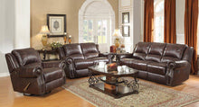Load image into Gallery viewer, Sir Rawlinson Tobacco Leather Reclining Loveseat - Ego Home Furniture
