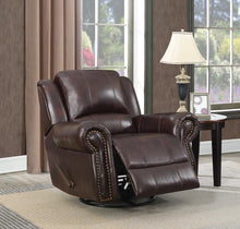 Load image into Gallery viewer, Sir Rawlinson Traditional Tobacco Glider Recliner - Ego Home Furniture