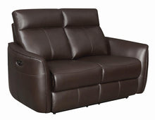 Load image into Gallery viewer, Scranton Casual Dark Brown Power^2 Loveseat - Ego Home Furniture