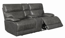Load image into Gallery viewer, Standford Casual Charcoal Power Loveseat - Ego Home Furniture