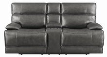 Load image into Gallery viewer, Standford Casual Charcoal Power Loveseat - Ego Home Furniture