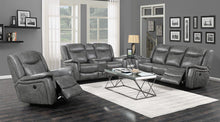 Load image into Gallery viewer, Conrad Transitional Grey Power Sofa - Ego Home Furniture