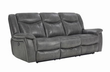 Load image into Gallery viewer, Conrad Transitional Grey Power Sofa - Ego Home Furniture
