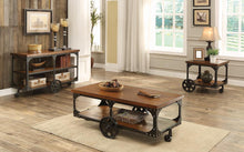 Load image into Gallery viewer, Rustic Cherry Sofa Table - Ego Home Furniture