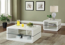 Load image into Gallery viewer, Modern White End Table - Ego Home Furniture