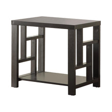 Load image into Gallery viewer, Transitional Cappuccino End Table - Ego Home Furniture