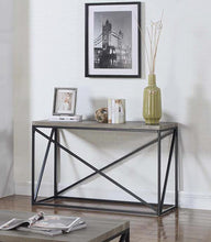 Load image into Gallery viewer, Industrial Sonoma Grey Sofa Table
