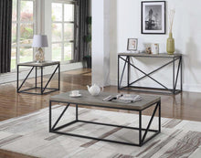 Load image into Gallery viewer, Industrial Sonoma Grey Sofa Table
