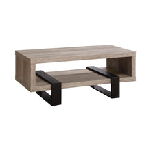 Load image into Gallery viewer, Industrial Grey Driftwood Open Coffee Table - Ego Home Furniture