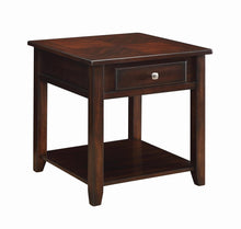 Load image into Gallery viewer, Transitional Walnut One-Drawer End Table - Ego Home Furniture