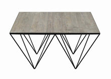 Load image into Gallery viewer, Industrial Whitewash Natural Coffee Table - Ego Home Furniture