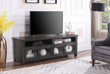 Load image into Gallery viewer, Transitional Dark Grey 72&quot; TV Console
