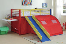 Load image into Gallery viewer, Multi-Color Themed Red, Blue, and Yellow Loft Bed - Ego Home Furniture
