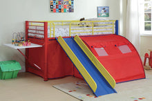 Load image into Gallery viewer, Multi-Color Themed Red, Blue, and Yellow Loft Bed - Ego Home Furniture