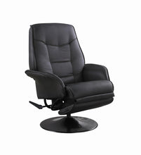 Load image into Gallery viewer, Berri Contemporary Black Swivel Recliner - Ego Home Furniture