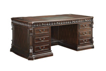 Load image into Gallery viewer, Tucker Traditional Rich Brown Executive Desk - Ego Home Furniture