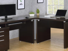 Load image into Gallery viewer, Skylar Contemporary Cappuccino Corner Table - Ego Home Furniture
